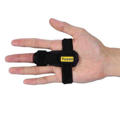 Yosoo Trigger Finger Splint for Tendon Release & Pain Relief,Adjustable ...