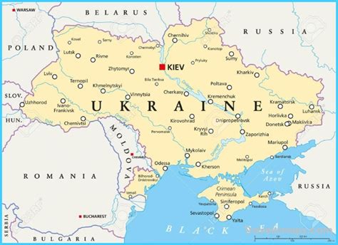 Where is Kiev Ukraine? - Kiev Ukraine Map - Map of Kiev Ukraine ...