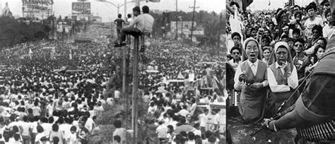 Reminiscing 1986 EDSA People Power Revolution that toppled an authoritarian