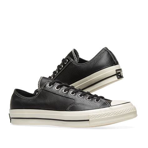 Converse Chuck Taylor 1970s Ox Premium Leather Black & Egret | END. (US)