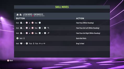 FIFA 22 Skill Moves For PS5 - An Official EA Site