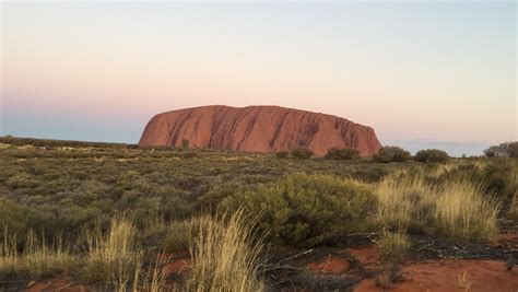 Sunset at Uluru, Australia