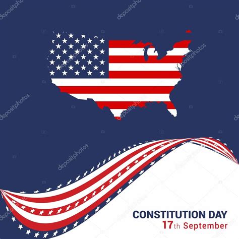 America Constitution Day Poster Stock Vector by ©ibrandify 93735440