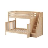 Twin over Full High Bunk Bed with Stairs – Maxtrix Kids