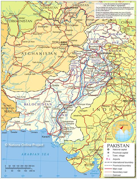 Pakistan Map