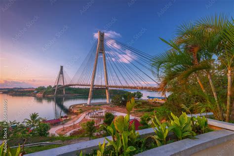 Barelang Batam Bridge wonderful Indonesia Stock Photo | Adobe Stock