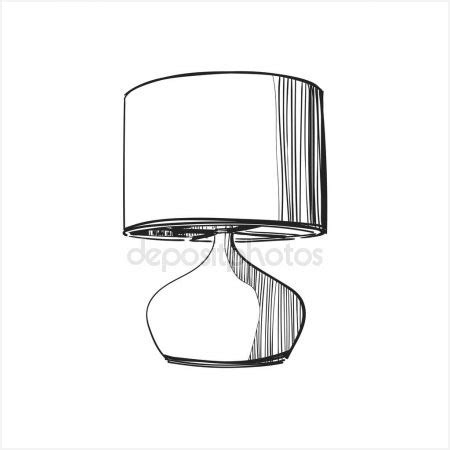 Desk Lamp Sketch at PaintingValley.com | Explore collection of Desk Lamp Sketch