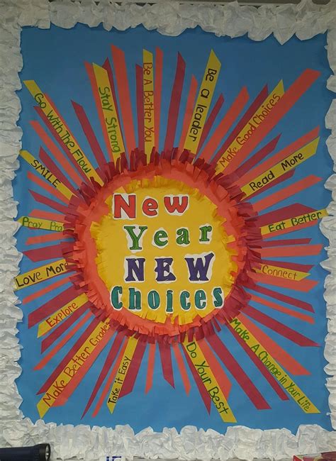 10 Lovely New Year Bulletin Board Ideas 2024