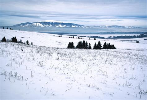 Snowy landscape on the highlands 2175689 Stock Photo at Vecteezy