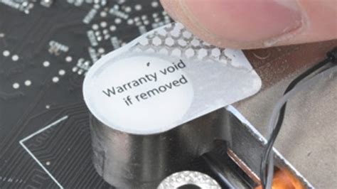 How to remove "Warranty Void If Removed" stickers without voiding your ...