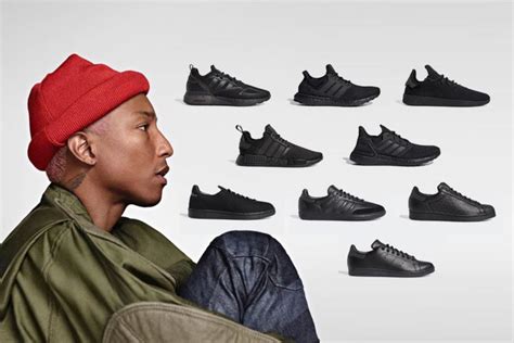 Pharrell Wililams x adidas "Triple Black" Collection | Nice Kicks