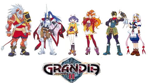 Grandia II Characters by CatCamellia on DeviantArt