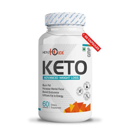 Keto Advanced Weight Loss Supplement (60 capsules) | HealthOxide