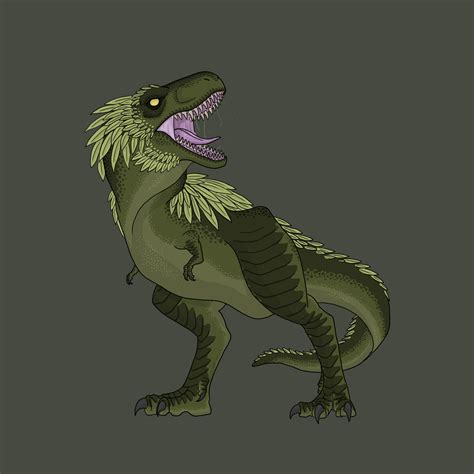 ArtStation - Feathered T-Rex