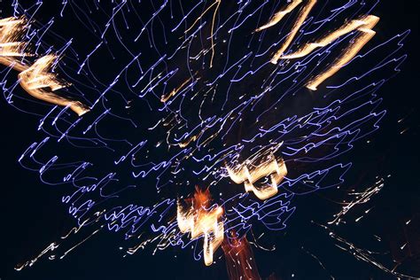 Abstract Fireworks Photograph by Melanie Rissler - Pixels