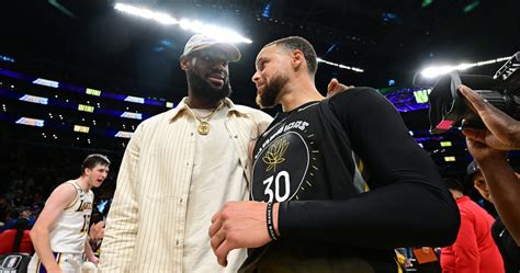 LeBron James Talks Steph Curry Rivalry Ahead of Lakers vs. Warriors ...