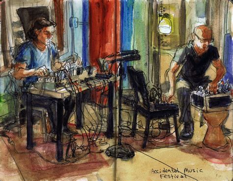 Accidental Music Festival - Urban Sketchers