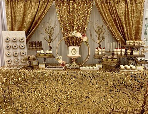 Gold / Birthday "Dripping in Gold 18th Birthday" | Catch My Party | Golden birthday parties ...