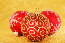 Golden Christmas Balls Free Stock Photo - Public Domain Pictures