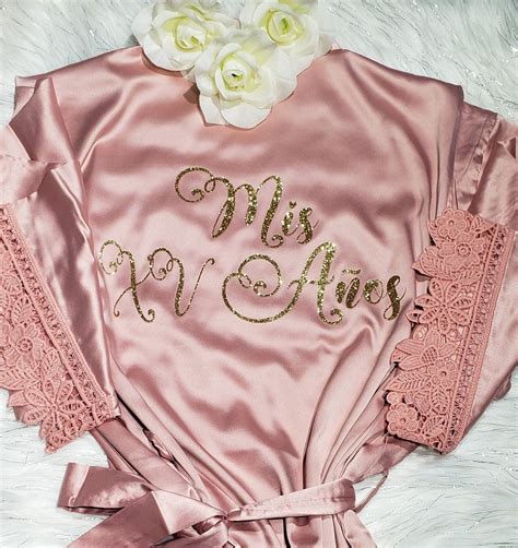 Mis Quince XV Robes Bridesmaid Party Robes Birthday Gifts - Etsy