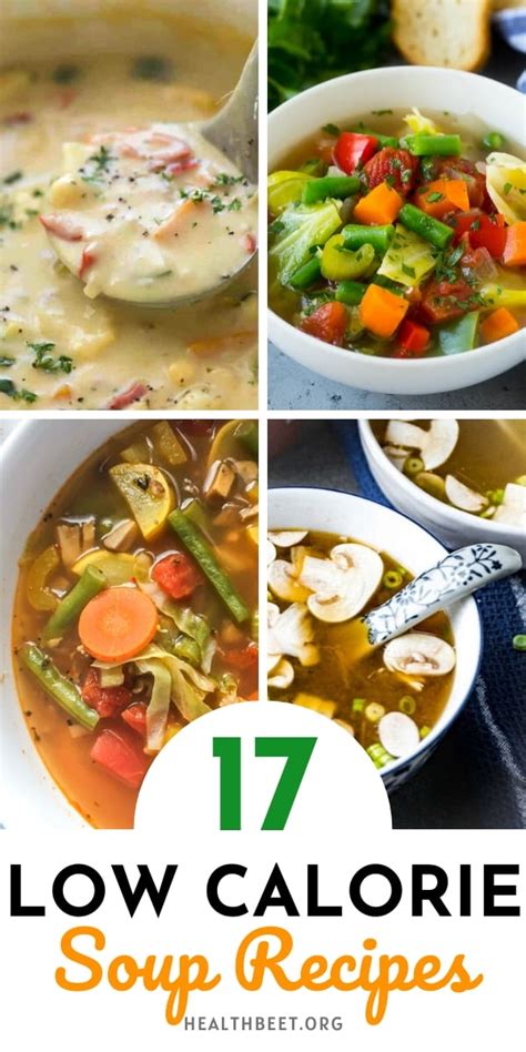 17 Low Calorie Soup Recipes - Health Beet