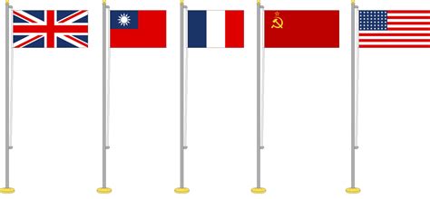 Flags set Allies Big Five 1941-45 by YamaLama1986 on DeviantArt