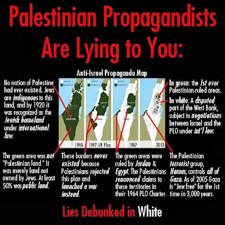 Pro-Israel Bay Bloggers: Maps of Disappearing Palestine