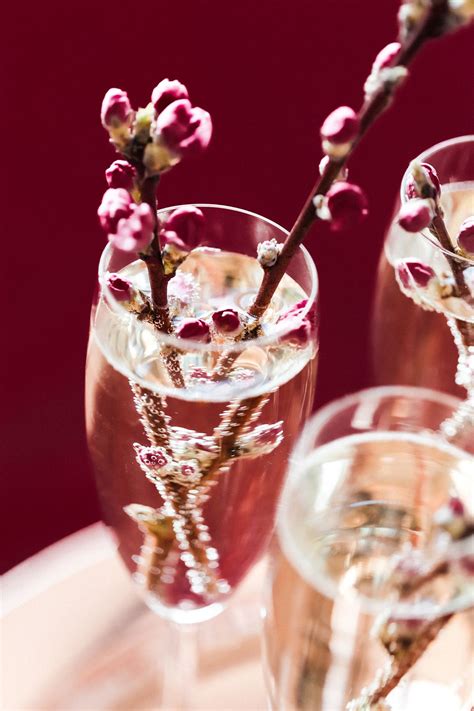 Welcome drink inspiration for a blush pink & rose gold engagement party. An elegant celebratio ...