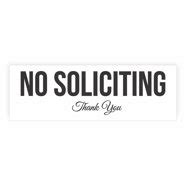 No Soliciting Go Away See Dog For Details Funny Metal Sign Yard Fence ...