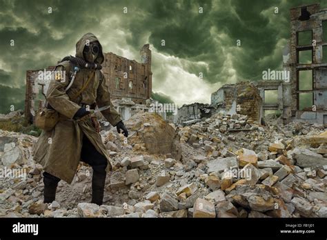 Nuclear apocalypse survivor Stock Photo - Alamy