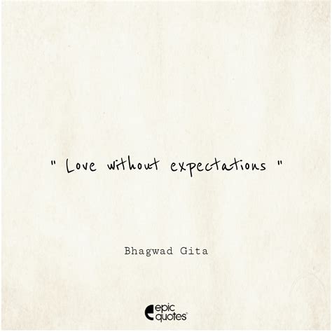 Expectations In Love Quotes