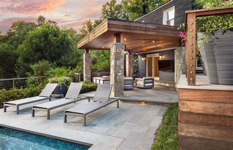 A Small Backyard Pool Idea That Maximized Space and Minimized Cost - Surrounds Landscaping