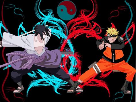 Sasuke And Naruto Wallpaper - WallpaperSafari