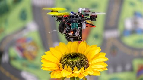 Tiny drone pollinates crops artificially to help tired bees - DroneDJ