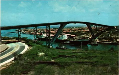 CPM AK NEW Bridge Spanning Entrance to Harbor of Willemstad CURACAO (660418) $5.43 - PicClick