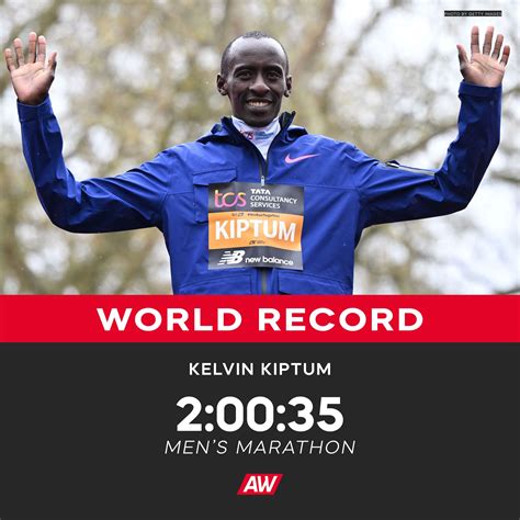 WORLD RECORD Kelvin Kiptum has... - Athletics Weekly