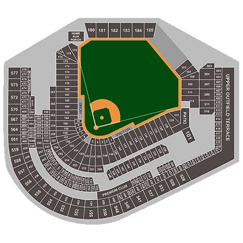 Progressive Field Seating Map | Two Birds Home