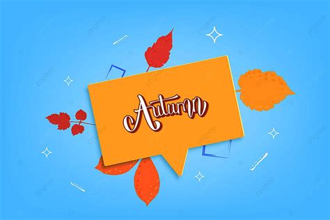 Autumn Quote Lettering Handwritten Vector Poster Template Download on ...