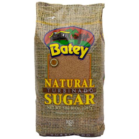 Batey - Natural Turbinado Sugar (80 oz.) – Bioshackstore.com