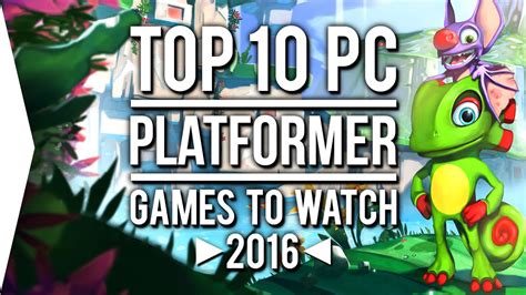 Top 10 PC PLATFORMER Games to Watch in 2016! - YouTube