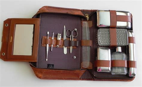 vintage 50s men's grooming kit by progressive by SansEpochVintage