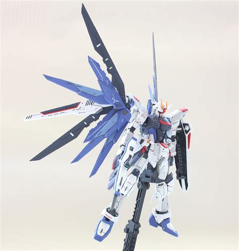 GUNDAM GUY: RG 1/144 Freedom Gundam + Justice Gundam - Customized Build