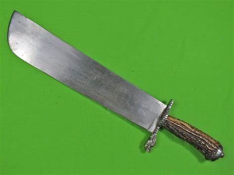 Antique Vintage Old Germany German Huge Heavy Hunting Knife | Knife, Hunting knife, Knives and ...