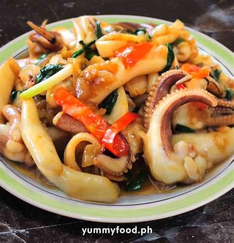 Stir fry Squid Recipe in Oyster Sauce – Easy Recipe