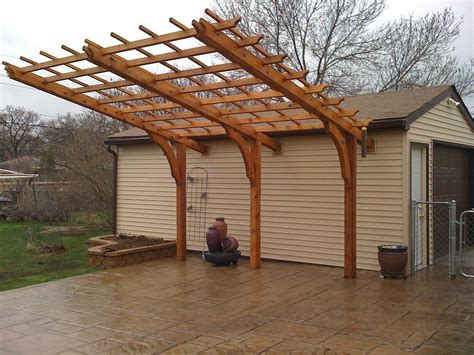 "Cantilever" Pergola | Jonathan and Heidi Huebner | Outdoor pergola, Pergola, Pergola patio