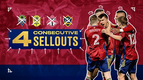 RSL Sells Out 4 Consecutive Home Games To Start Season | Real Salt Lake