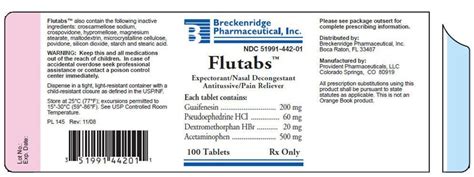 Flutabs: Package Insert / Prescribing Information