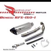 🔥Benelli RFS150i Racing Line Muffler Full System Racing Exhaust Pipe ...