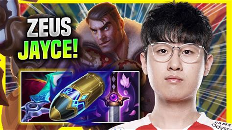 ZEUS PICKS JAYCE WITH NEW RUNES! - T1 Zeus Plays Jayce TOP vs Viktor ...