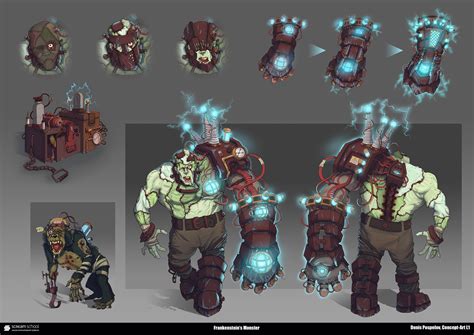 ArtStation - Frankenstein's Monster concept art